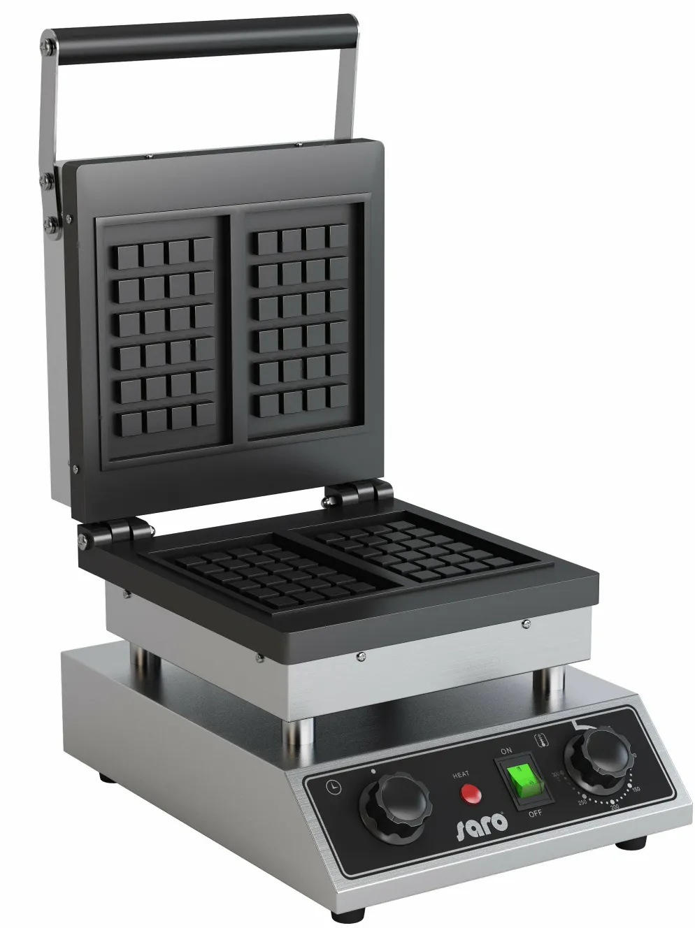 SARO Waffeleisen ATRIA für belgische Waffeln, Timer