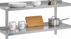 SARO Wandbord, 2 Borde 1200mm