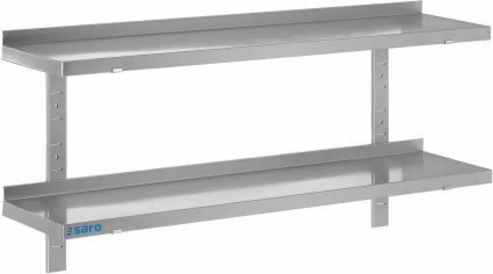 SARO Wandbord, 2 Borde 1400mm