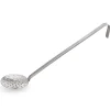 Schaumlöffel KITCHEN TOOL 2085, Ø 10 cm, 32 cm, Perforierung Ø 4 mm, Chromnickelstahl
