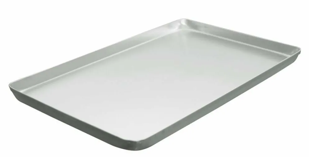 SCHNEIDER Ausstell-/Thekenbleche "silber", Alu, gebeizt, 320 x 480 x 20 mm