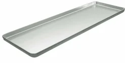 SCHNEIDER Ausstell-/Thekenbleche "silber", Alu, gebeizt,200 x 600 x 20 mm