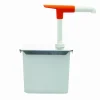 SCHNEIDER Druckknopf-Dosierspender mit Edelstahldeckel, 2L