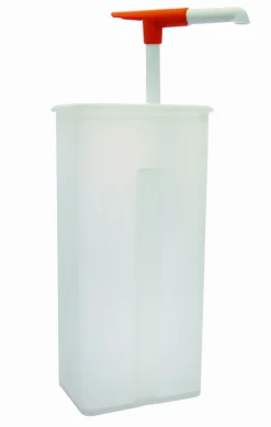 SCHNEIDER Druckknopf-Dosierspender mit Kst-Deckel, 5L