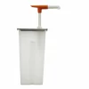 SCHNEIDER Druckknopf-Dosierspender mit Edelstahldeckel, 5L-105x140x345mm