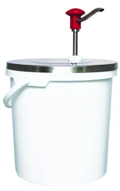 SCHNEIDER Druckknopf 5 Liter Saucendispenser Dosierspender