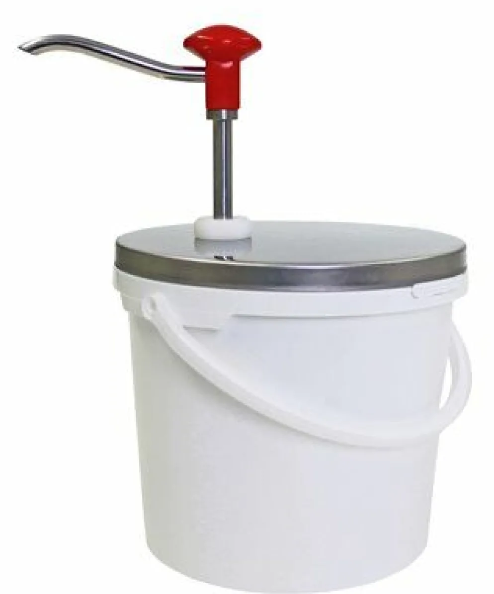 SCHNEIDER Druckknopf 5 Liter Saucendispenser Dosierspender