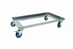 SCHNEIDER Fahrgestell Top-Box GN 1/1, Edelstahl, 620x420 mm