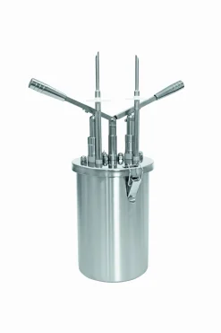 SCHNEIDER Gebäckfüller doppelt, Inhalt: 4,5 Liter - Edelstahl