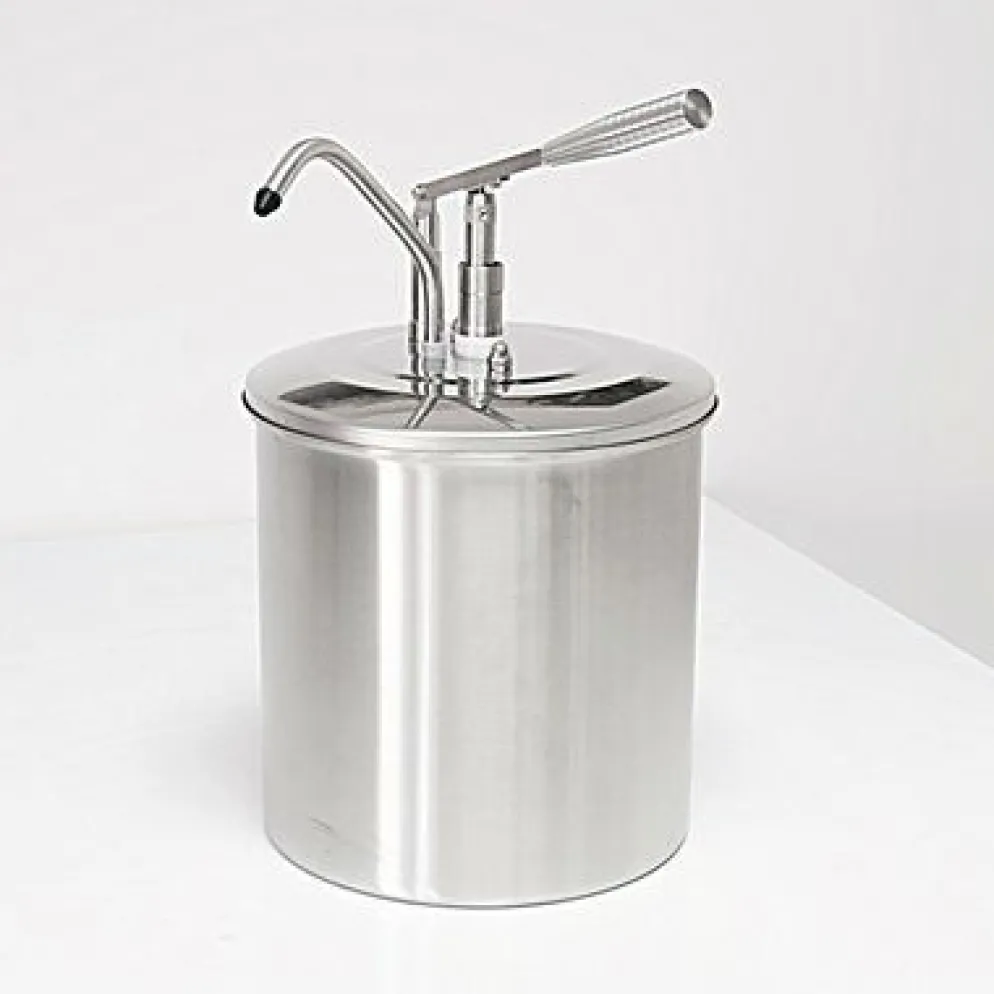 SCHNEIDER Saucenspender / Dosierspender Edelstahl 10 Liter