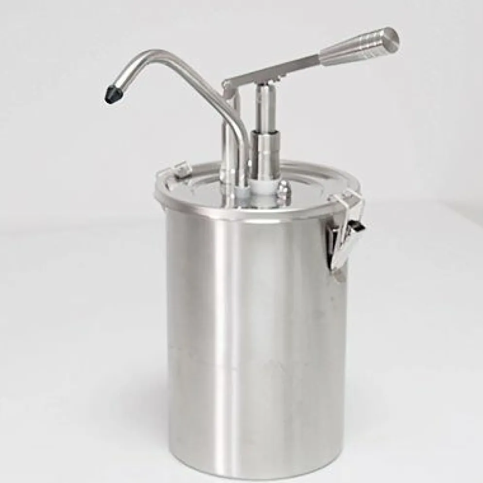 Schneider Saucenspender / Dosierspender 5 Liter Edelstahl