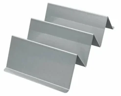 SCHNEIDER Snack-Verkaufsständer - Wellenform, Edelstahl 320x200 mm