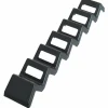 SCHNEIDER Snack-Verkaufsständer -Wellenform inkl. Öffnung, 560x45x86mm - schwarz