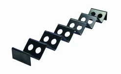 SCHNEIDER Snack-Verkaufsständer - Wellenform, 530x85x40 mm, Polystyrol schwarz