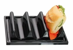 SCHNEIDER Snack-Verkaufsständer, 290 x 195 x 60 mm, Kunststoff schwarz