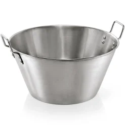 Schüssel XL, Ø 50 cm, 30 Liter, Chromnickelstahl