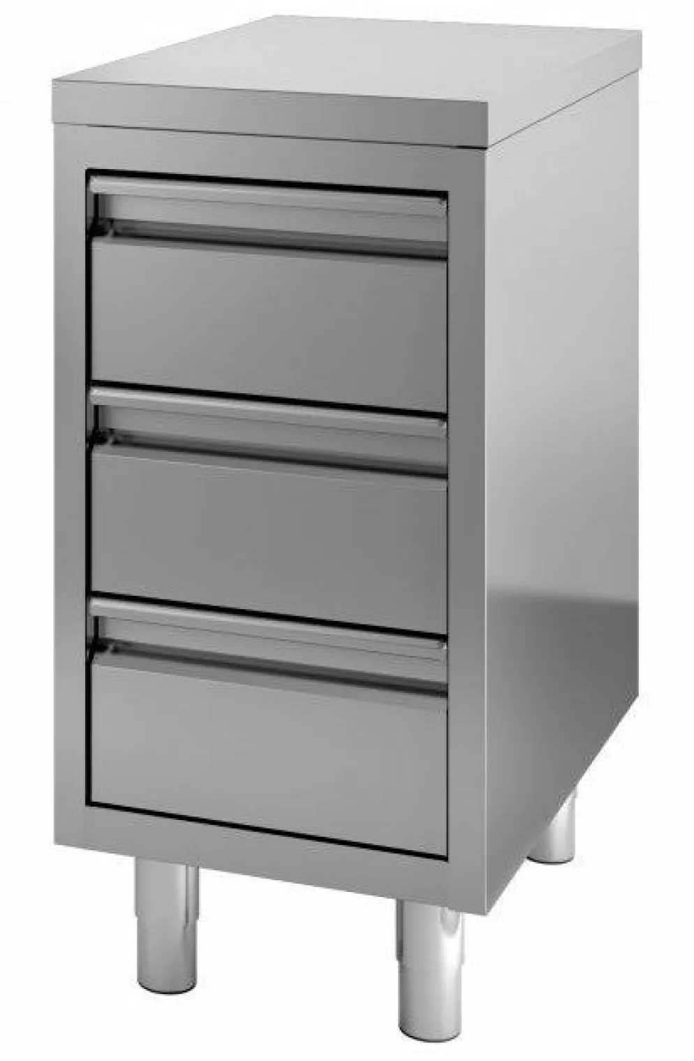Schubladenschrank Arbeitstisch 3 Schubladen, 400x700x850mm