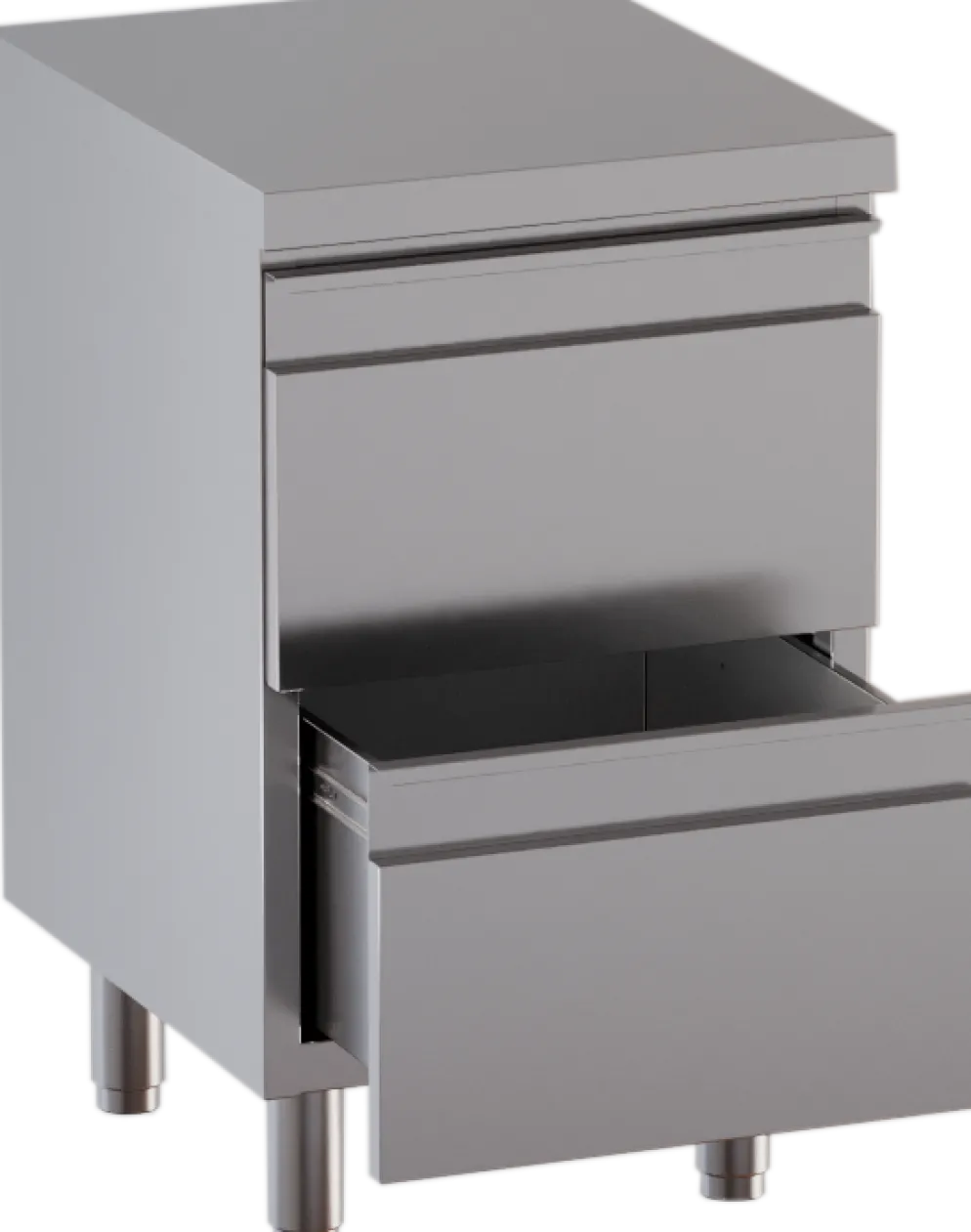 Schubladenschrank 2 Schubladen BxT 50x70cm