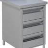 Schubladenschrank 2 Schubladen BxT 50x60cm Aufkantung