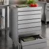 Schubladenschrank 4 Schubladen BxT 50x70cm mit Aufkantung