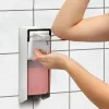 Seifenspender 1 Liter für Wandmontage aus Aluminium