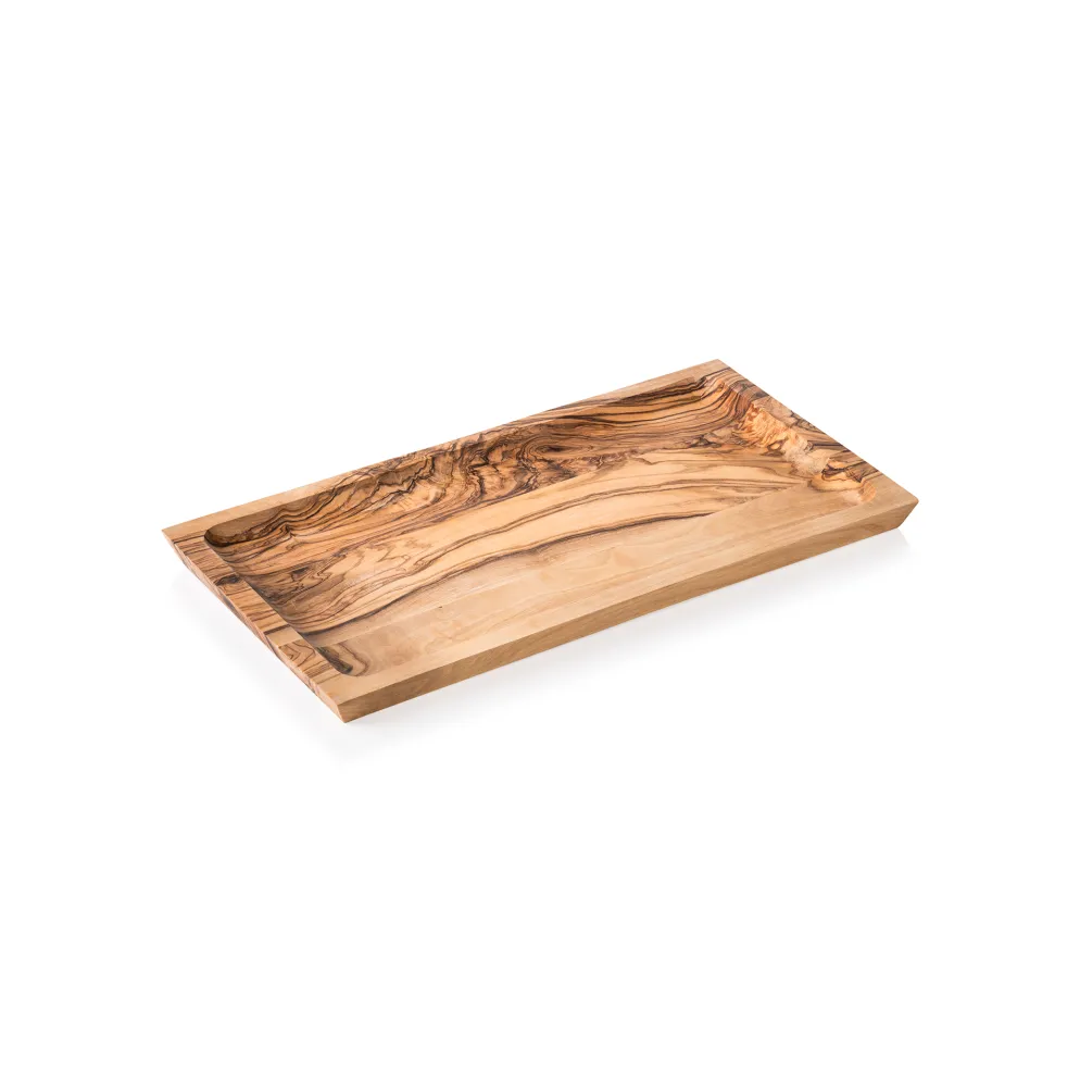 Servierbrett PURE OLIVE, 35 x 18 cm, Olivenholz
