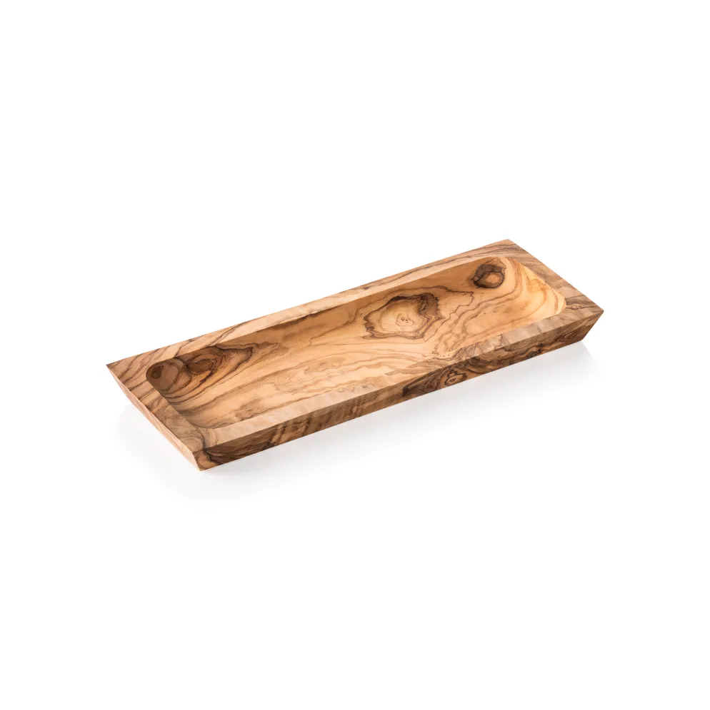 Servierbrett PURE OLIVE, 26 x 10 cm, Olivenholz