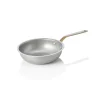Servierpfanne STEEL & STYLE VINTAGE, mit Messinggriff, Ø 16 cm, 390 ml, Chromnickelstahl