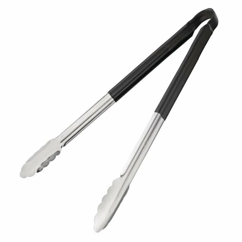 Servierzange schwarz 40,5cm
