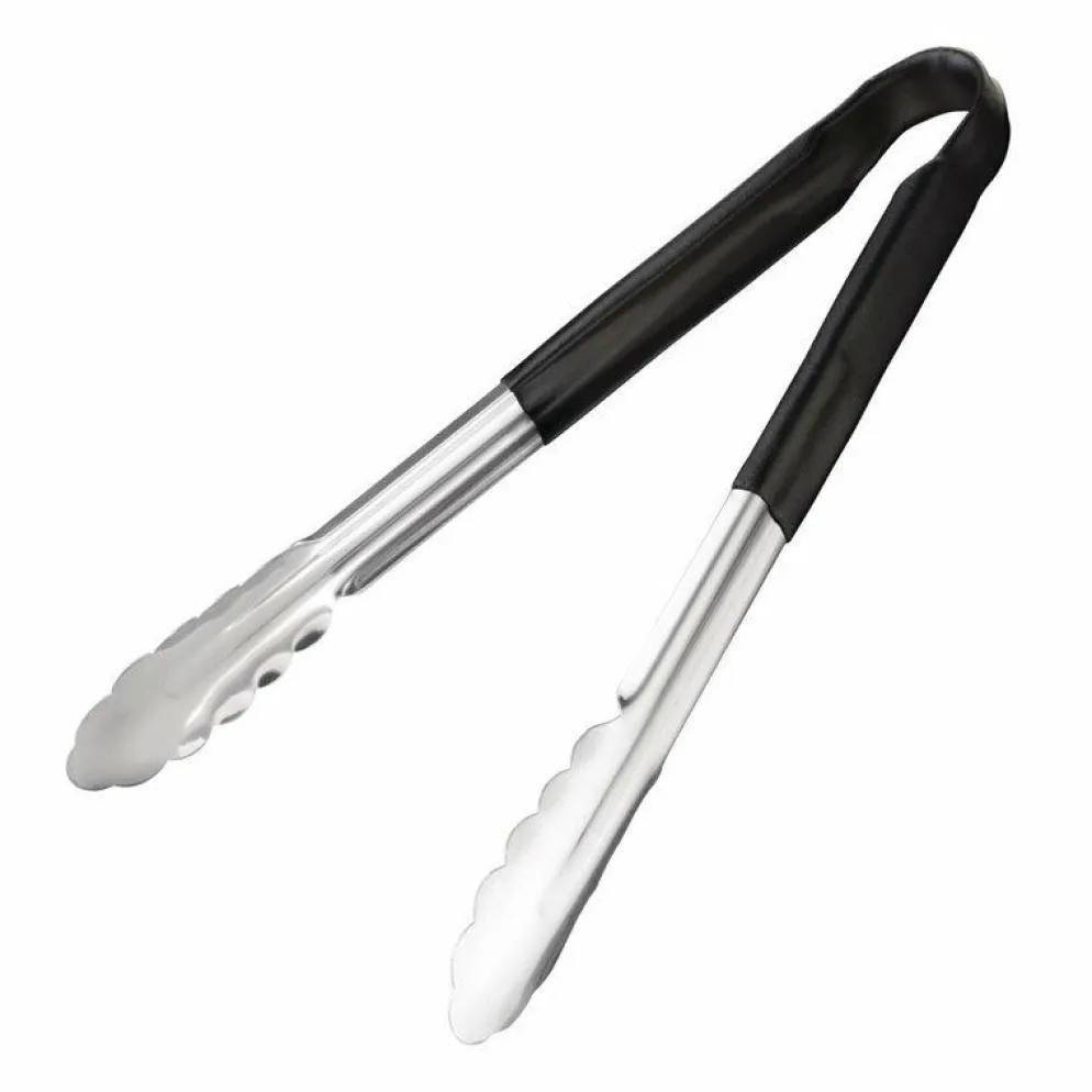 Servierzange schwarz 29cm