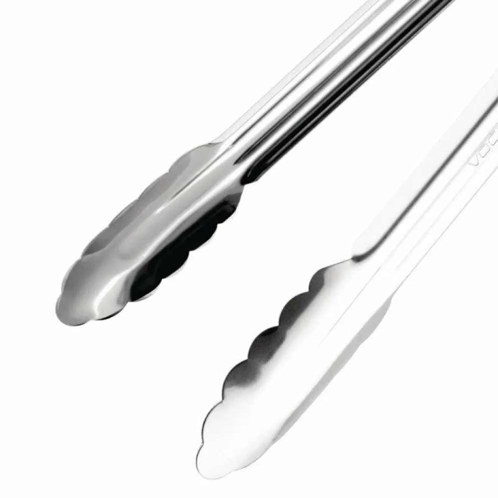 Servierzange schwarz 29cm
