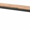 Sitzbank Holli Stahl- und Akazienholz, 160x38x45cm