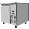 Skyrainbow Bain-Marie Theke für 2x GN1/1 mit Glasaufsatz, Glasablage, Breite 880mm