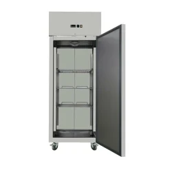 Skyrainbow Edelstahl Umluft-Tiefkühlschrank GN2/1 610 Liter
