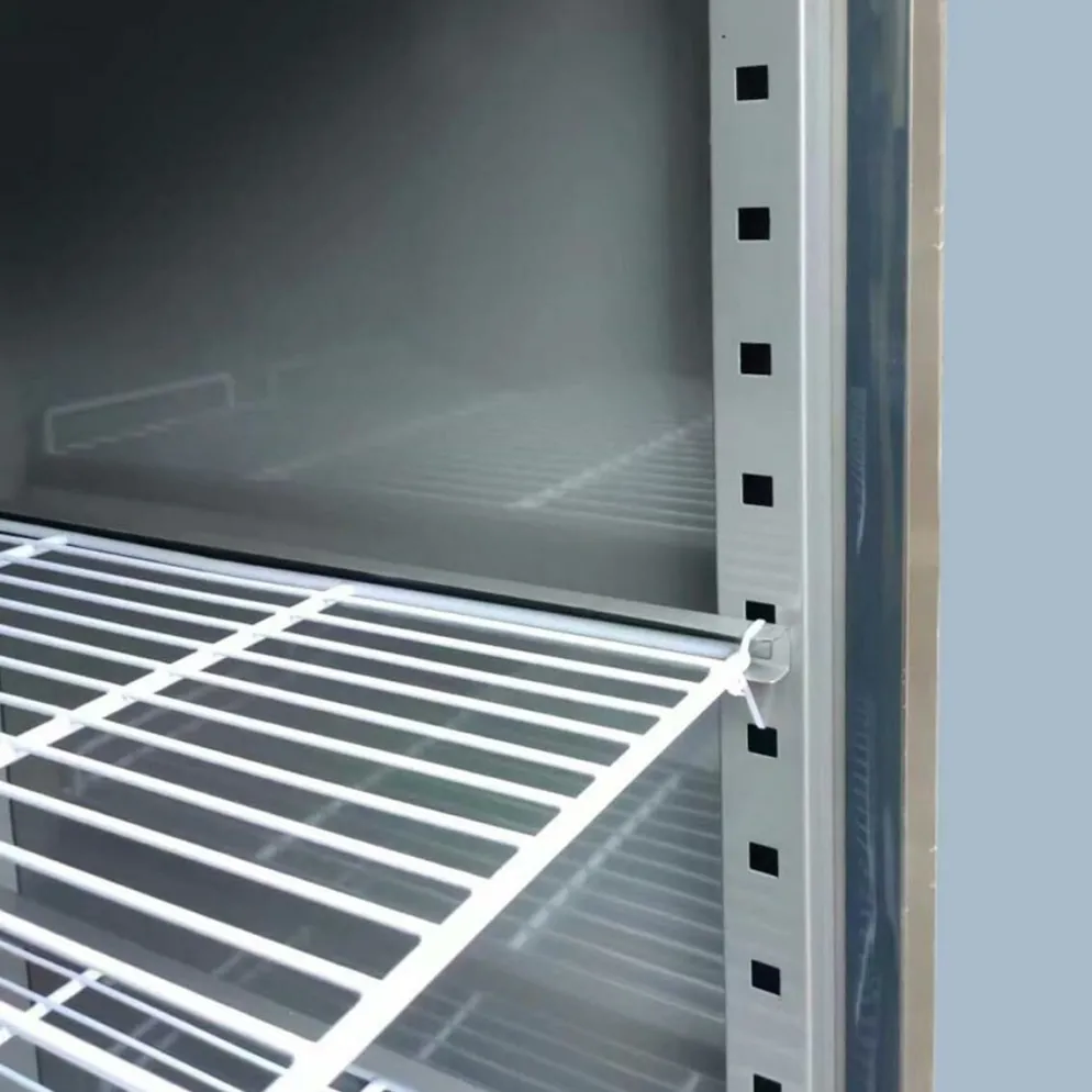 Skyrainbow Edelstahl Umluft-Tiefkühlschrank GN2/1 610 Liter