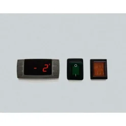 Skyrainbow Edelstahl Umluft-Tiefkühlschrank GN2/1 610 Liter