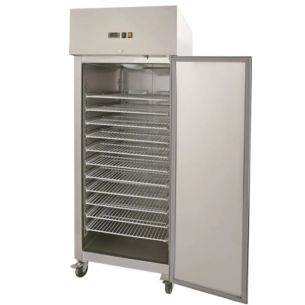 Skyrainbow Edelstahl Umluft-Kühlschrank Backnorm 733 Liter