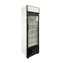 Skyrainbow Getränkekühlschrank 305 Liter mit Display, Glastür