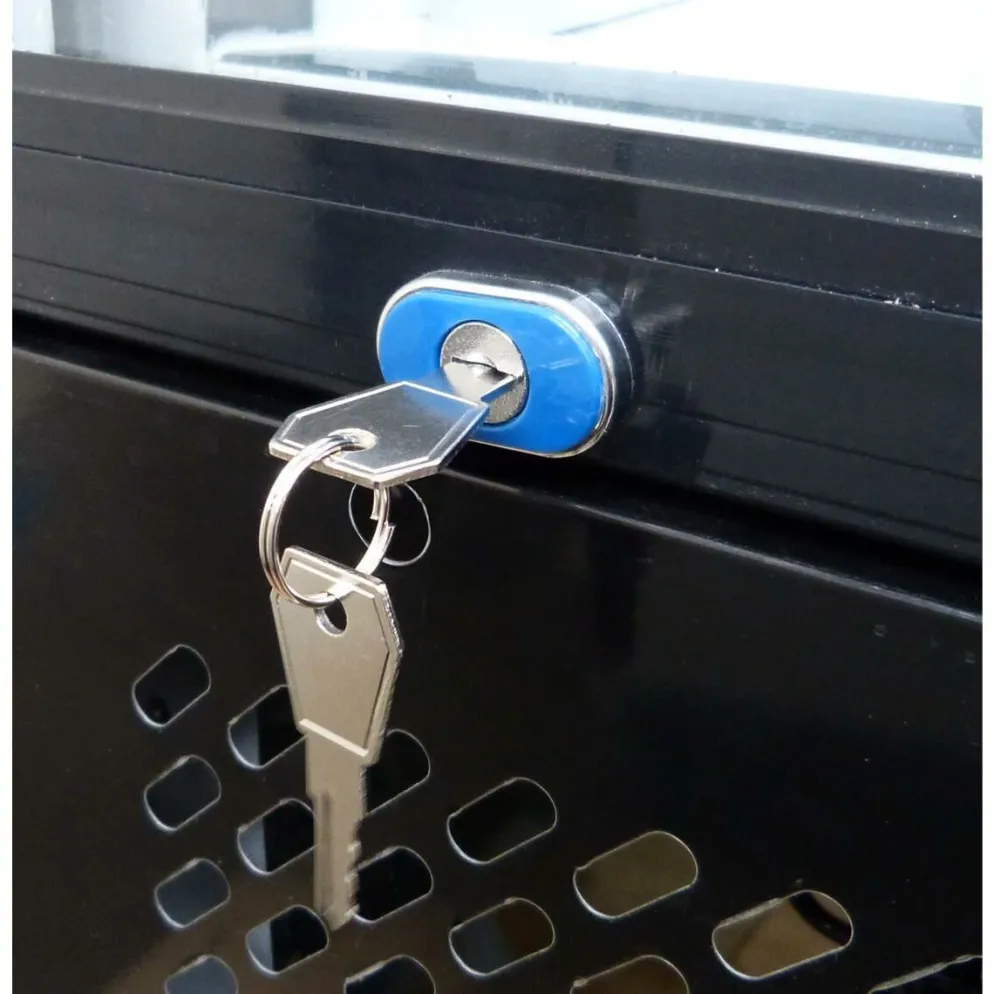 Skyrainbow Getränkekühlschrank 305 Liter mit Display, Glastür