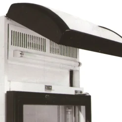 Skyrainbow Getränkekühlschrank 600 Liter mit Display, Glastür