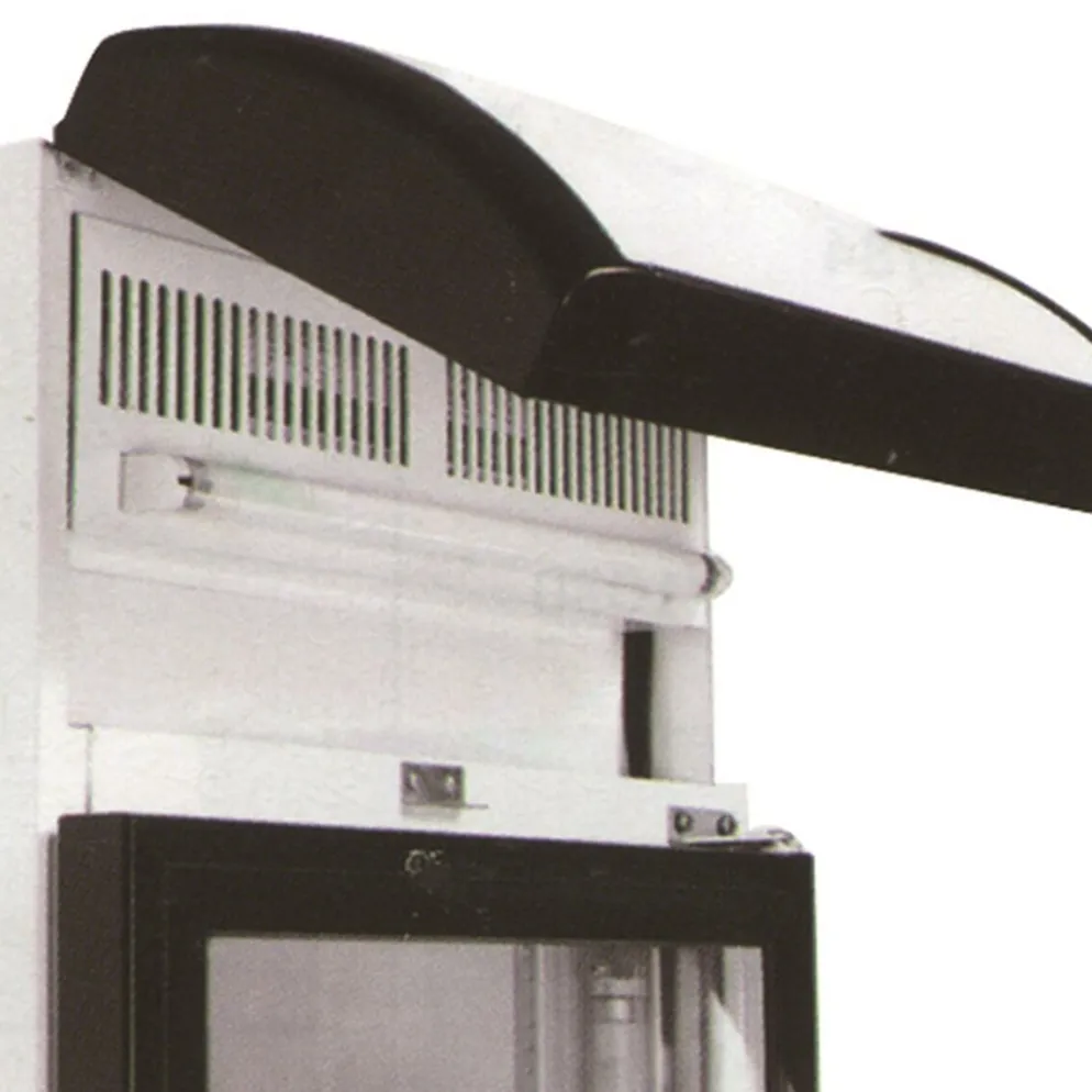 Skyrainbow Getränkekühlschrank 600 Liter mit Display, Glastür