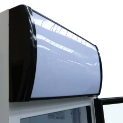 Skyrainbow Getränkekühlschrank 600 Liter mit Display, Glastür