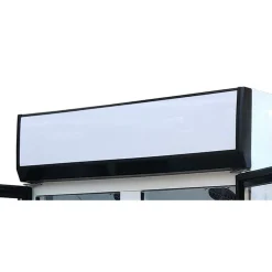 Skyrainbow Getränkekühlschrank 600 Liter mit Display, Glastür