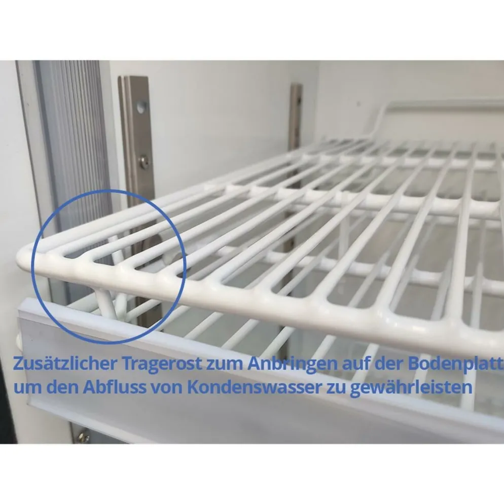 Skyrainbow Getränkekühlschrank 810 Liter mit Display, Glastür