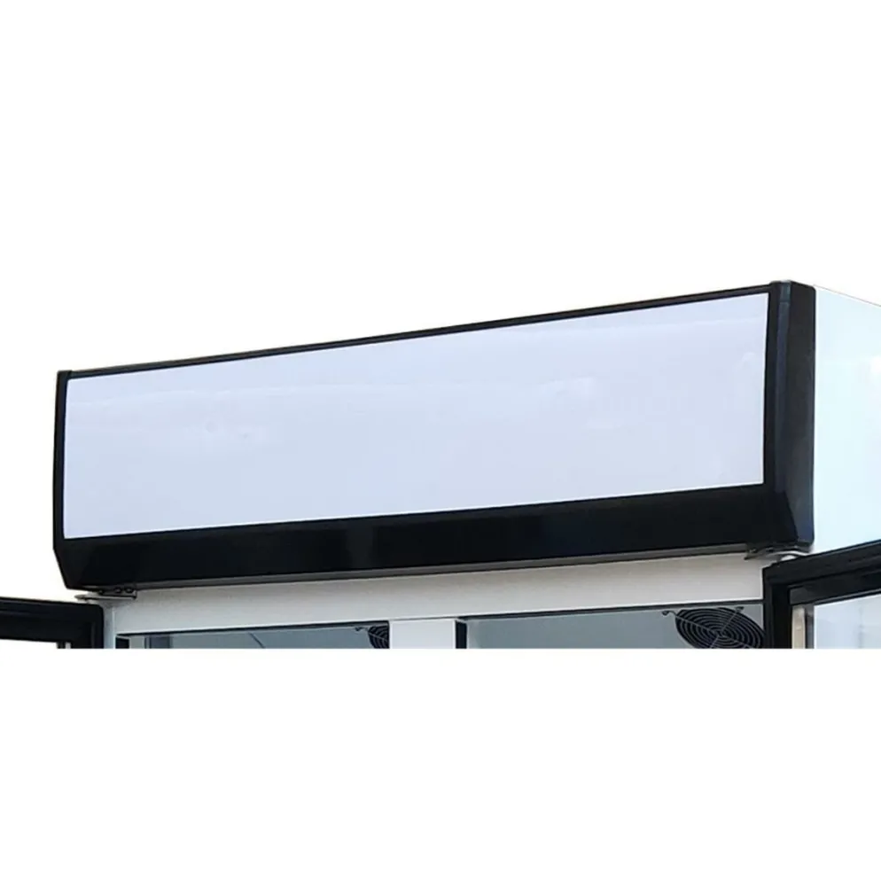 Skyrainbow Getränkekühlschrank 810 Liter mit Display, Glastür