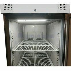 Skyrainbow Speiseeis-Lagertiefkühlschrank Edelstahl 733 Liter, 54x5L