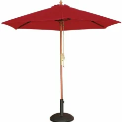 Sonnenschirm KRISTA 315 Rot, Ø-3m