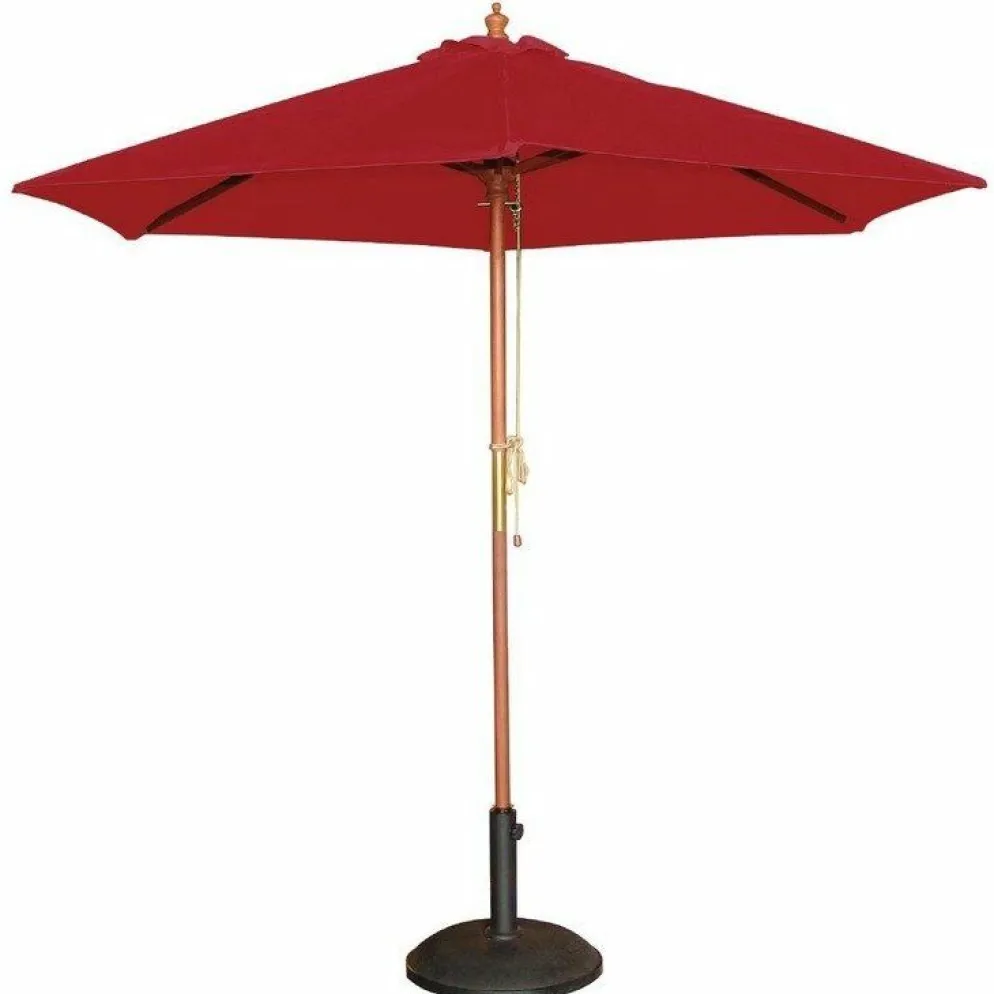 Sonnenschirm KRISTA 315 Rot, Ø-3m