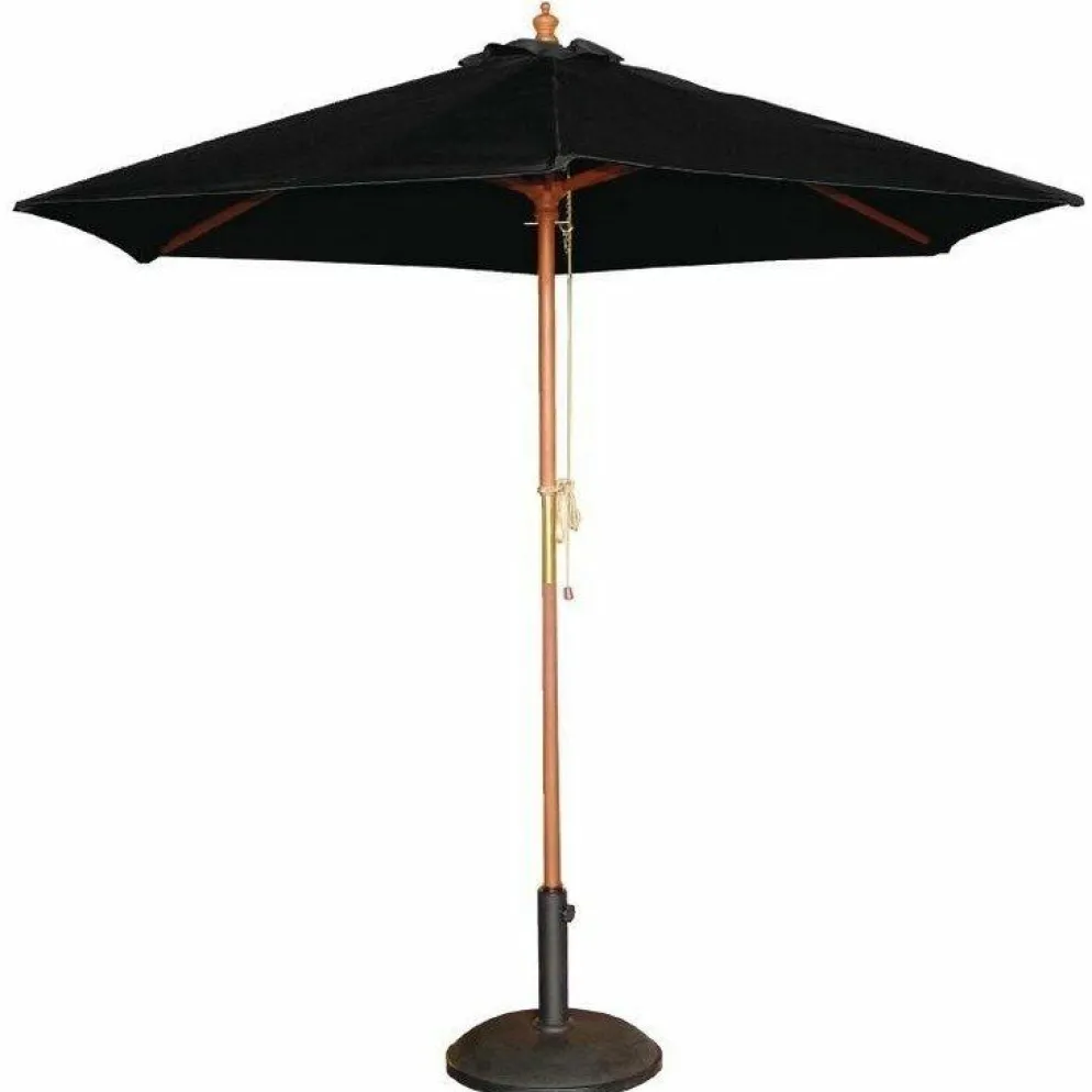 Sonnenschirm KRISTA 315 Schwarz, Ø-3m