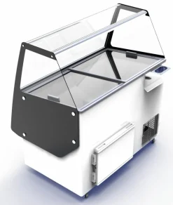 Speise-Eisvitrine Cuba 13x 5L Behälter